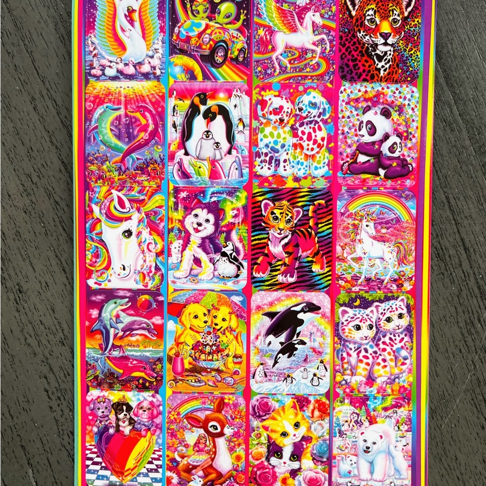 Lisa Frank Colorful Sticker Collection - Picture 5 of 6
